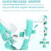 imageKids Snorkel Set Dry Top Snorkel Mask Snorkeling Gear for Kids Boys Girls Youth No Leak Comfy Mouthpiece AntiFog 180 Panoramic View Scuba Diving Swim Pool Equipment Snorkel KitGreen