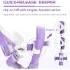 imageKids Snorkel Set Dry Top Snorkel Mask Snorkeling Gear for Kids Boys Girls Youth No Leak Comfy Mouthpiece AntiFog 180 Panoramic View Scuba Diving Swim Pool Equipment Snorkel KitPurple