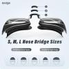 imageSeago 2 Pack Swimming Goggles Antifog AntiUV Silicone Swim Goggles Adult Women MenBlack  Gold