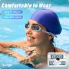 imageSeago 2 Pack Swimming Goggles Antifog AntiUV Silicone Swim Goggles Adult Women MenBlack  White