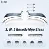 imageSeago 2 Pack Swimming Goggles Antifog AntiUV Silicone Swim Goggles Adult Women MenBlack  White
