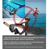imageSeago Kids Swim Goggles Snorkel Diving Mask for Youth515 AntiFog 180 Clear ViewBlack