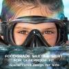 imageSeago Kids Swim Goggles Snorkel Diving Mask for Youth515 AntiFog 180 Clear ViewBlack