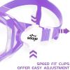 imageSeago Kids Swim Goggles Snorkel Diving Mask for Youth515 AntiFog 180 Clear ViewPurple