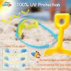 imageSeago Swim Goggles 2 Pack AntiFog AntiUV Wide View Swimming Goggles for Kids 314Blue  Green