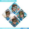 imageSeago Swim Goggles 2 Pack AntiFog AntiUV Wide View Swimming Goggles for Kids 314Light Blue  BlackGreen