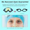 imageSeago Swim Goggles 2 Pack AntiFog AntiUV Wide View Swimming Goggles for Kids 314LightgreenMirrored  BlackMirrored