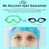 imageSeago Swim Goggles 2 Pack AntiFog AntiUV Wide View Swimming Goggles for Kids 314Pink  Green Blue