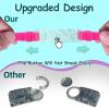 imageSeago Swim Goggles 2 Pack AntiFog AntiUV Wide View Swimming Goggles for Kids 314Pink Purple  Green Purple