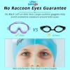 imageSeago Swim Goggles 2 Pack AntiFog AntiUV Wide View Swimming Goggles for Kids 314Pink Purple  Green Purple