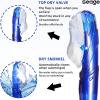 imageSeago Swim Snorkel for Lap Swimming Dry Top Front Swimmer Snorkel for Adult Youth Snorkel Gear Swimming Training Equipment in Pool and Open Water with Comfy Head Pads FoodGrade Silicone MouthpieceBlue