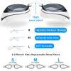 imageSwim Goggles Shortsighted Swimming Goggles Anti Fog UV Protection Fit for Adult Men Women Youth No Leaking Tinted Flat LensClear