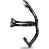 imageSeago Swim Snorkel for Lap Swimming Dry Top Front Swimmer Snorkel for Adult Youth Snorkel Gear Swimming Training Equipment in Pool and Open Water with Comfy Head Pads FoodGrade Silicone MouthpieceBlack